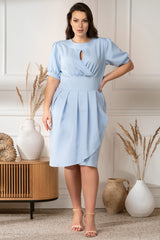 Vestido talla grande modelo 169158 Karko