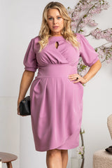 Vestido talla grande modelo 169164 Karko