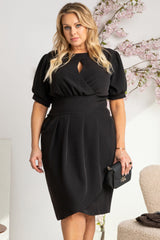 Vestido talla grande modelo 169165 Karko