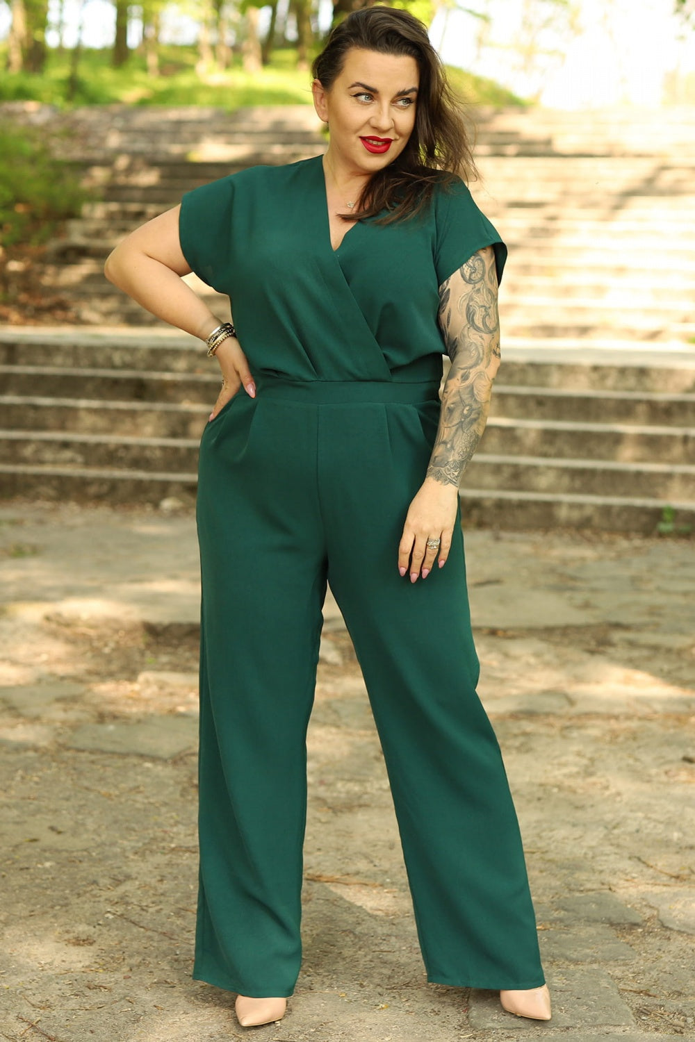 Traje talla grande modelo 169193 Karko