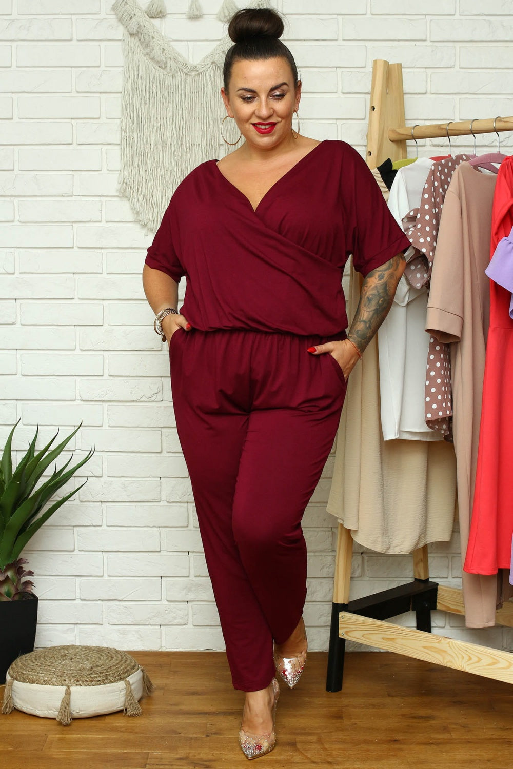 Traje talla grande modelo 169204 Karko