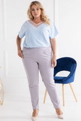 Pantalón talla grande modelo 169223 Karko