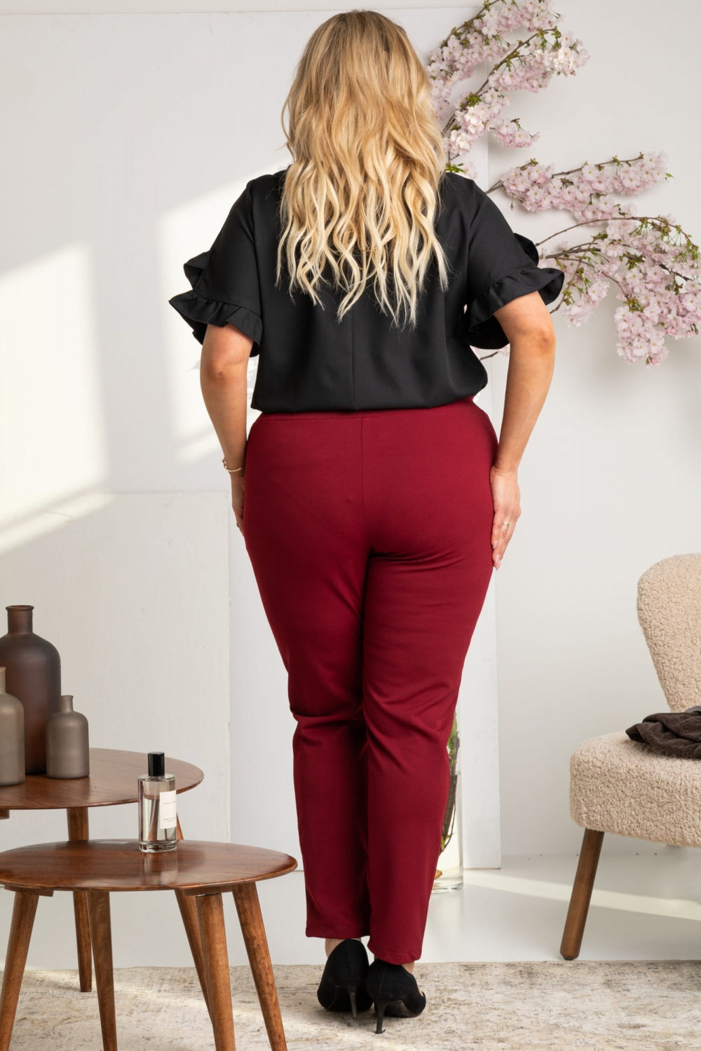 Pantalón talla grande modelo 169230 Karko