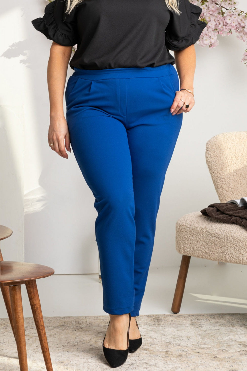 Pantalón talla grande modelo 169231 Karko