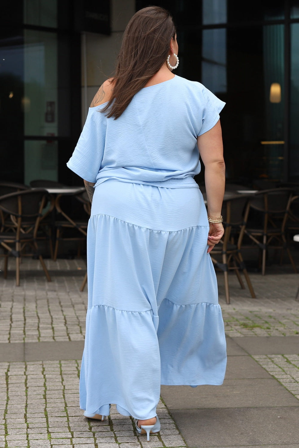 Falda talla grande modelo 169273 Karko