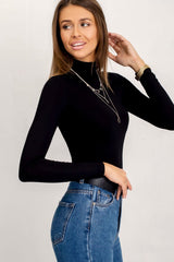 Jersey de cuello alto modelo 169850 Rue Paris