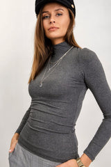 Jersey de cuello alto modelo 169851 Rue Paris