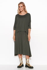 Vestido de día modelo 170085 Makadamia