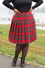 Falda talla grande modelo 171497 Karko