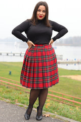 Falda talla grande modelo 171497 Karko