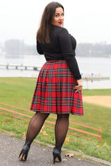 Falda talla grande modelo 171497 Karko