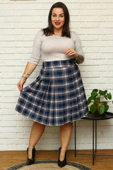 Falda talla grande modelo 171498 Karko