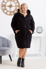 Abrigo talla grande modelo 172428 Karko