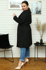 Abrigo talla grande modelo 172432 Karko