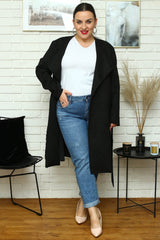 Abrigo talla grande modelo 172432 Karko