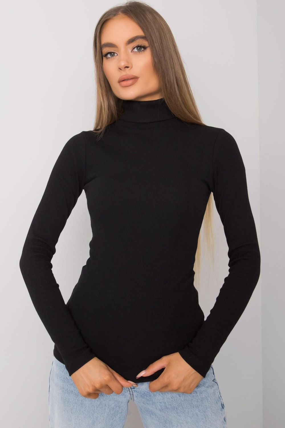 Jersey de cuello alto modelo 173405 Rue Paris