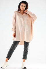 Camisa manga larga modelo 173912 awama