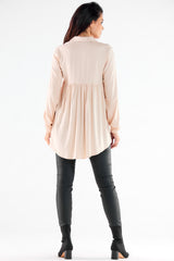 Camisa manga larga modelo 173916 awama