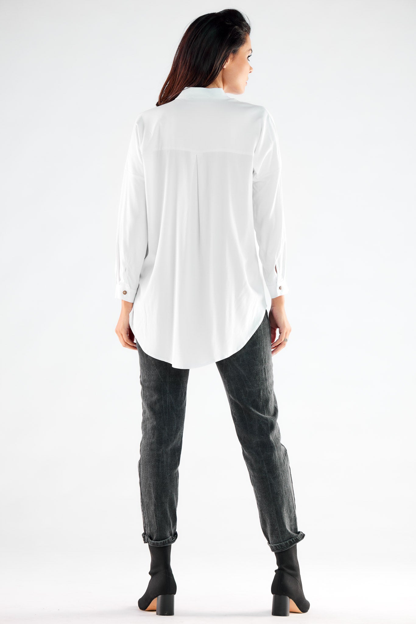 Camisa manga larga modelo 173921 awama