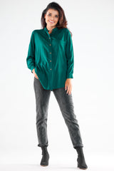 Camisa manga larga modelo 173922 awama