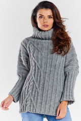 Jersey de cuello alto modelo 173936 awama
