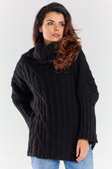 Jersey de cuello alto modelo 173939 awama