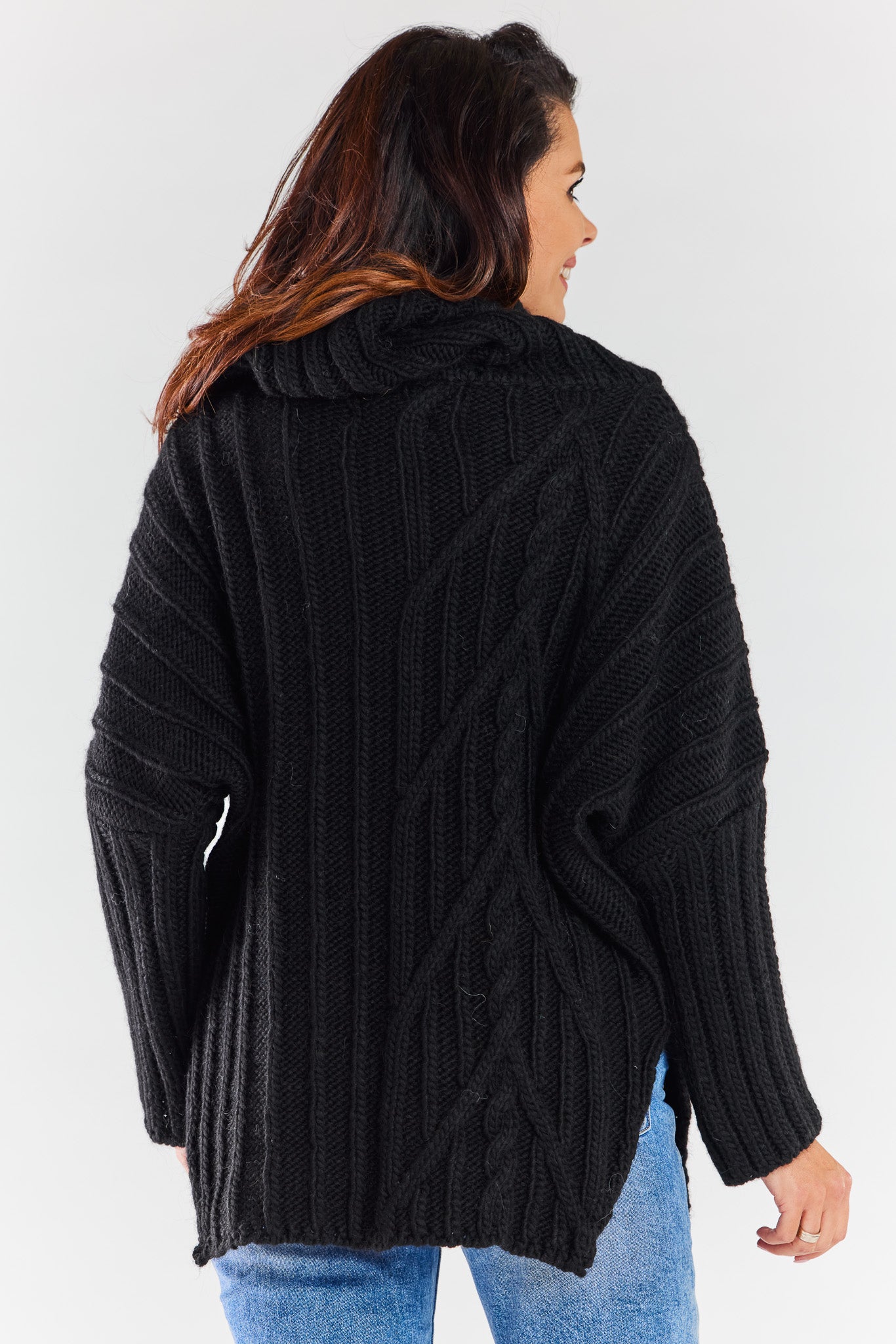 Jersey de cuello alto modelo 173939 awama