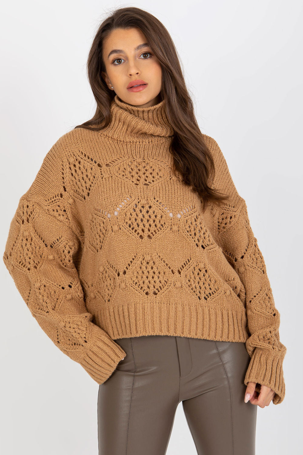 Jersey de cuello alto modelo 174898 EM