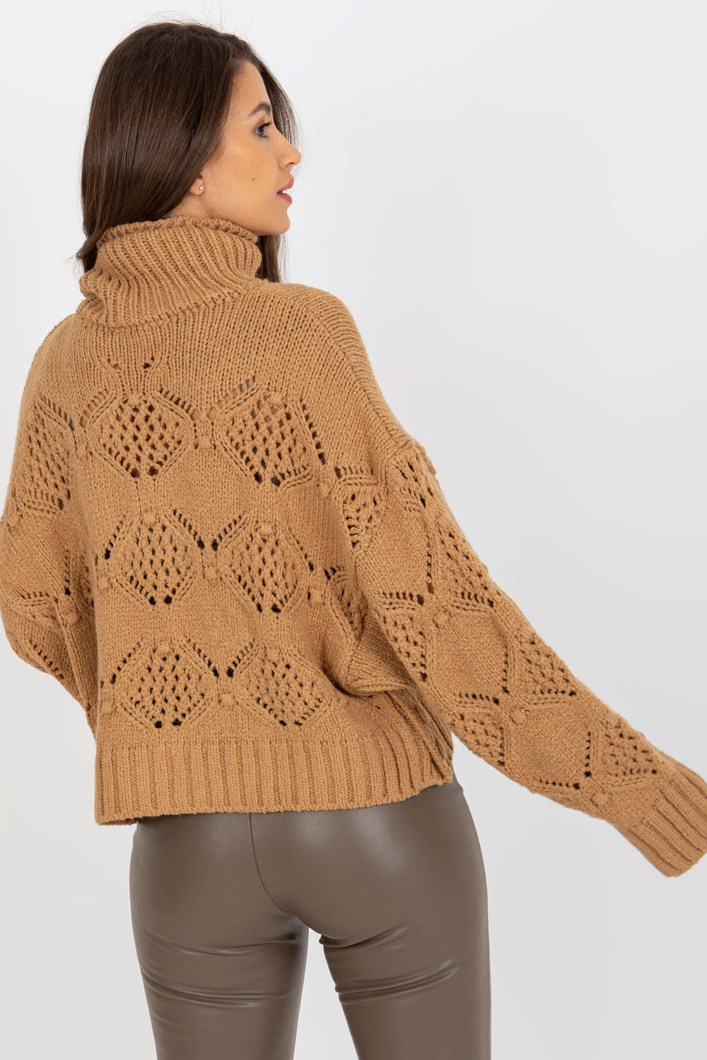 Jersey de cuello alto modelo 174898 EM
