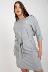 Vestido de talla grande modelo 174936 Lakerta