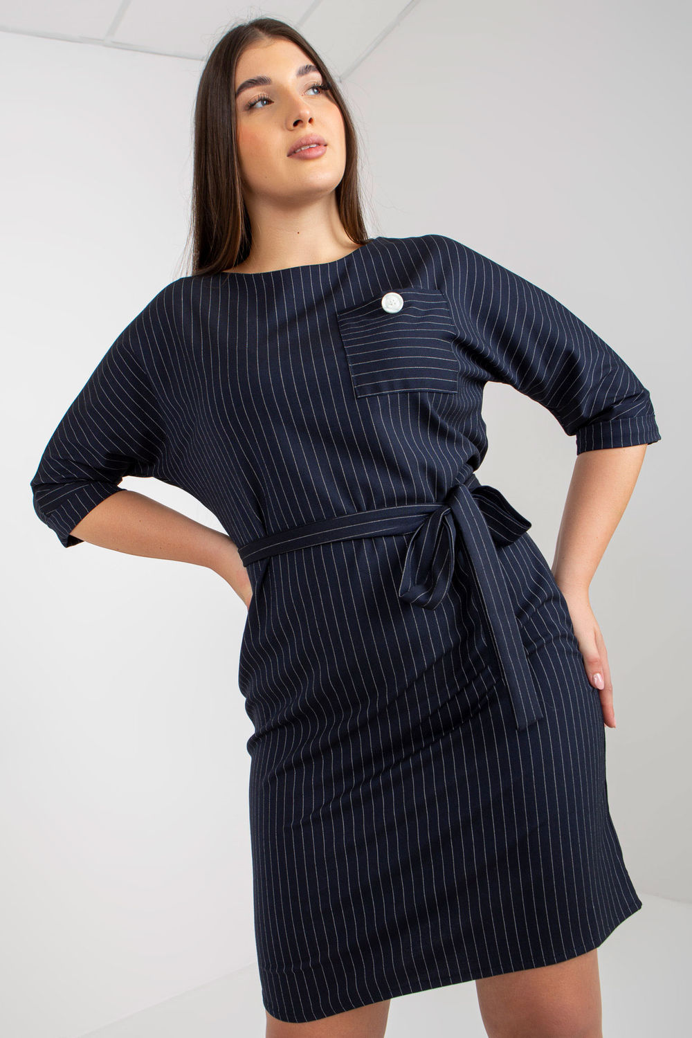 Vestido de talla grande modelo 174938 Lakerta