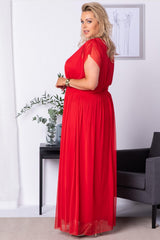 Vestido talla grande modelo 175249 Karko