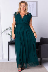 Vestido talla grande modelo 175251 Karko