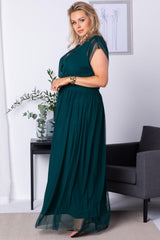 Vestido talla grande modelo 175251 Karko
