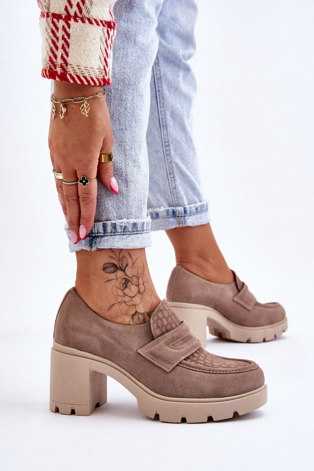 Zapatos bajos tacón modelo 175919 Paso con estilo