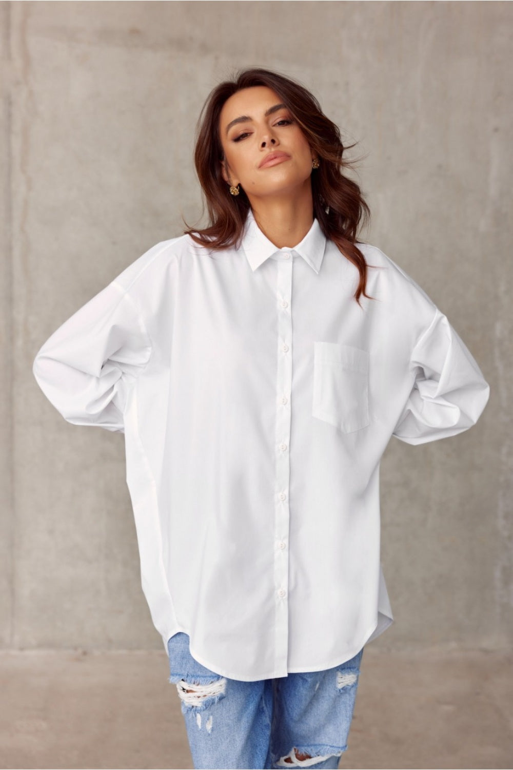 Camisa de manga larga modelo 176692 Roco Fashion