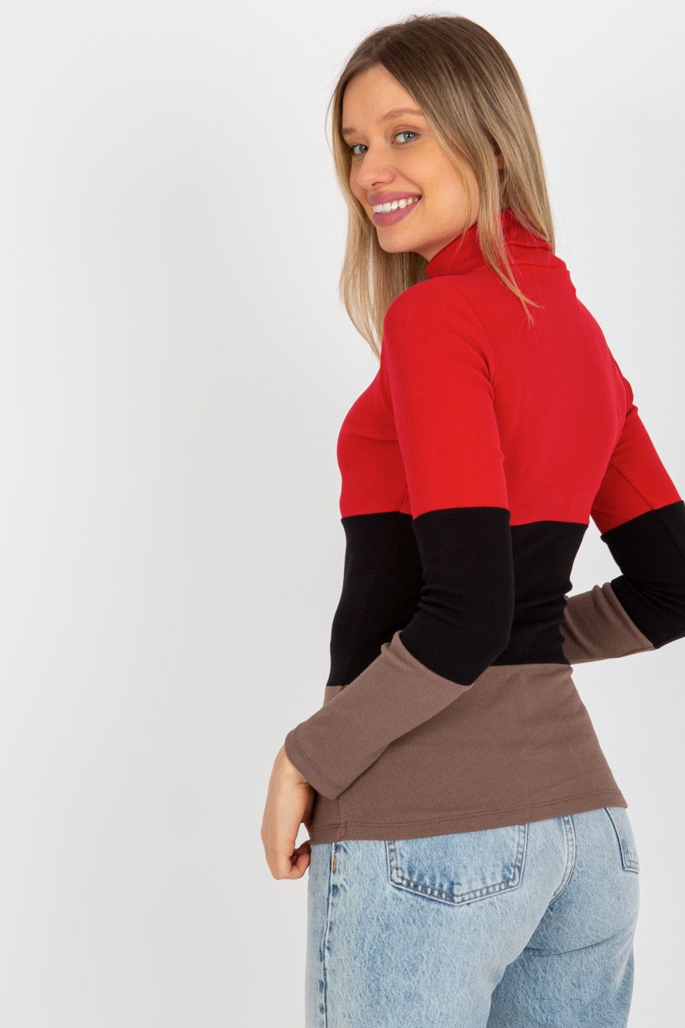 Jersey de cuello alto modelo 176776 Relevance