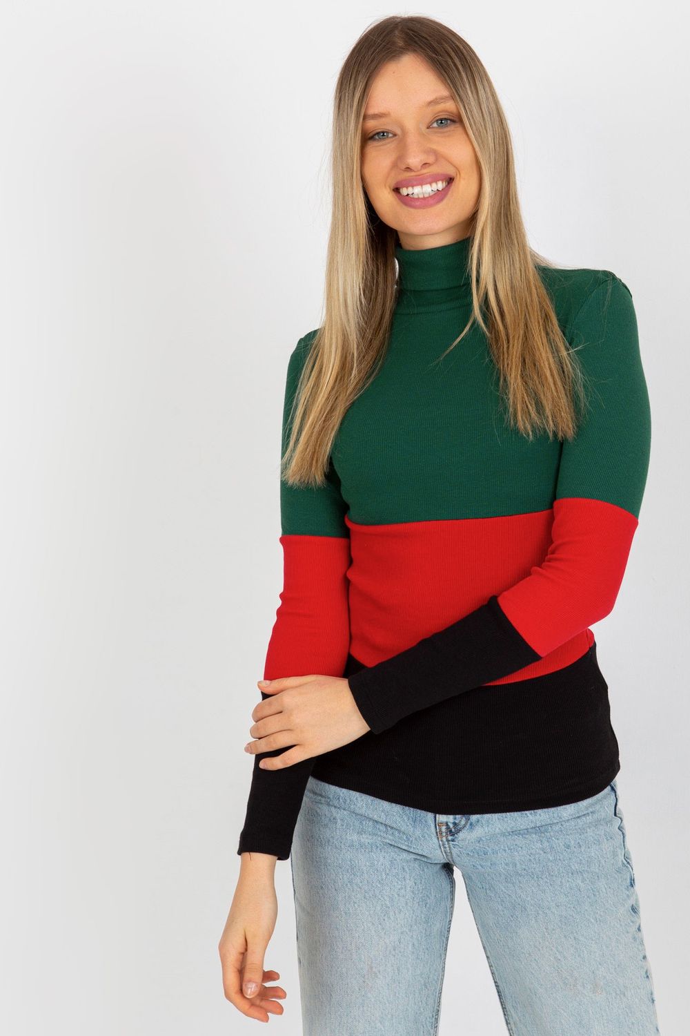 Jersey de cuello alto modelo 176784 Relevance
