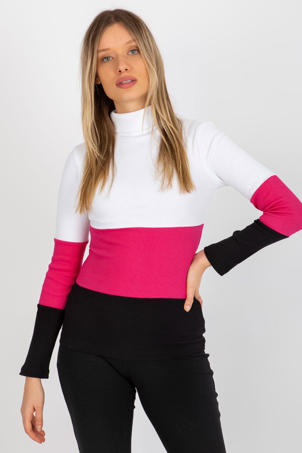 Jersey de cuello alto modelo 176790 Relevance