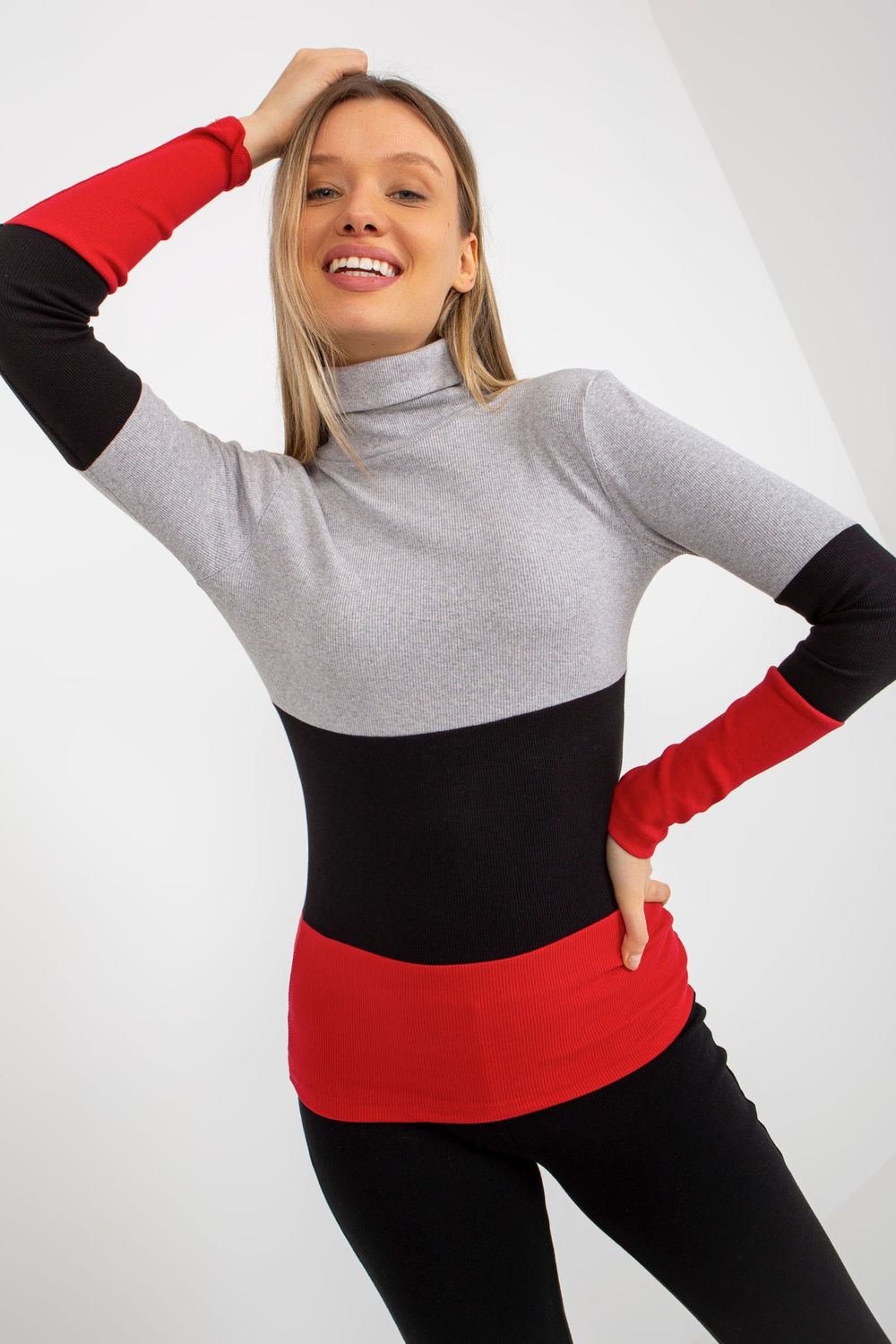 Jersey de cuello alto modelo 176793 Relevance