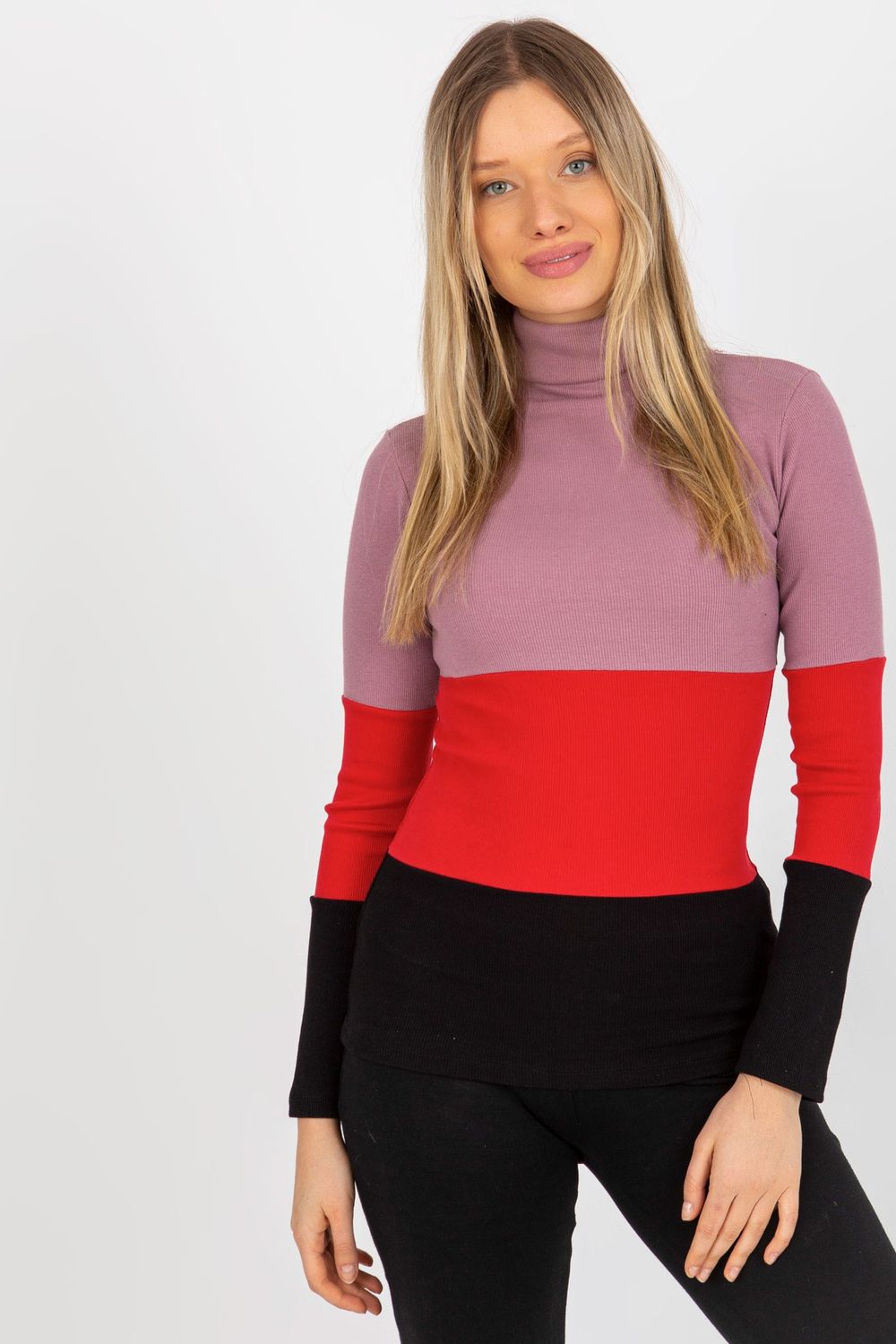Jersey de cuello alto modelo 176798 Relevance