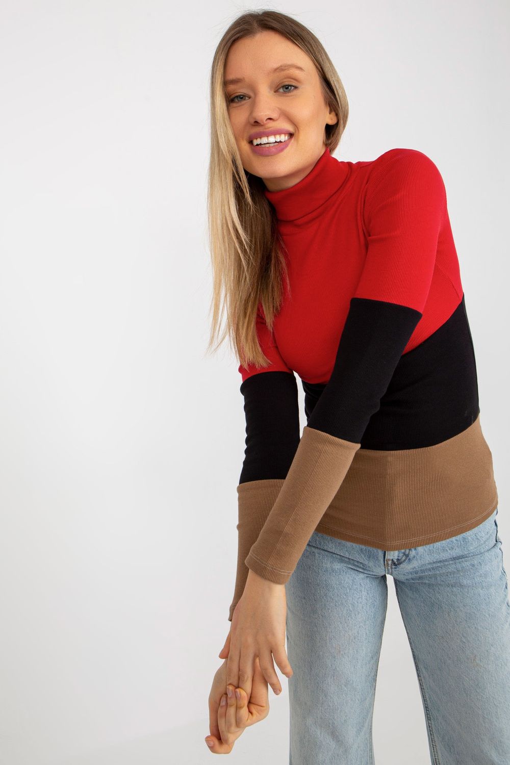 Jersey de cuello alto modelo 176800 Relevance
