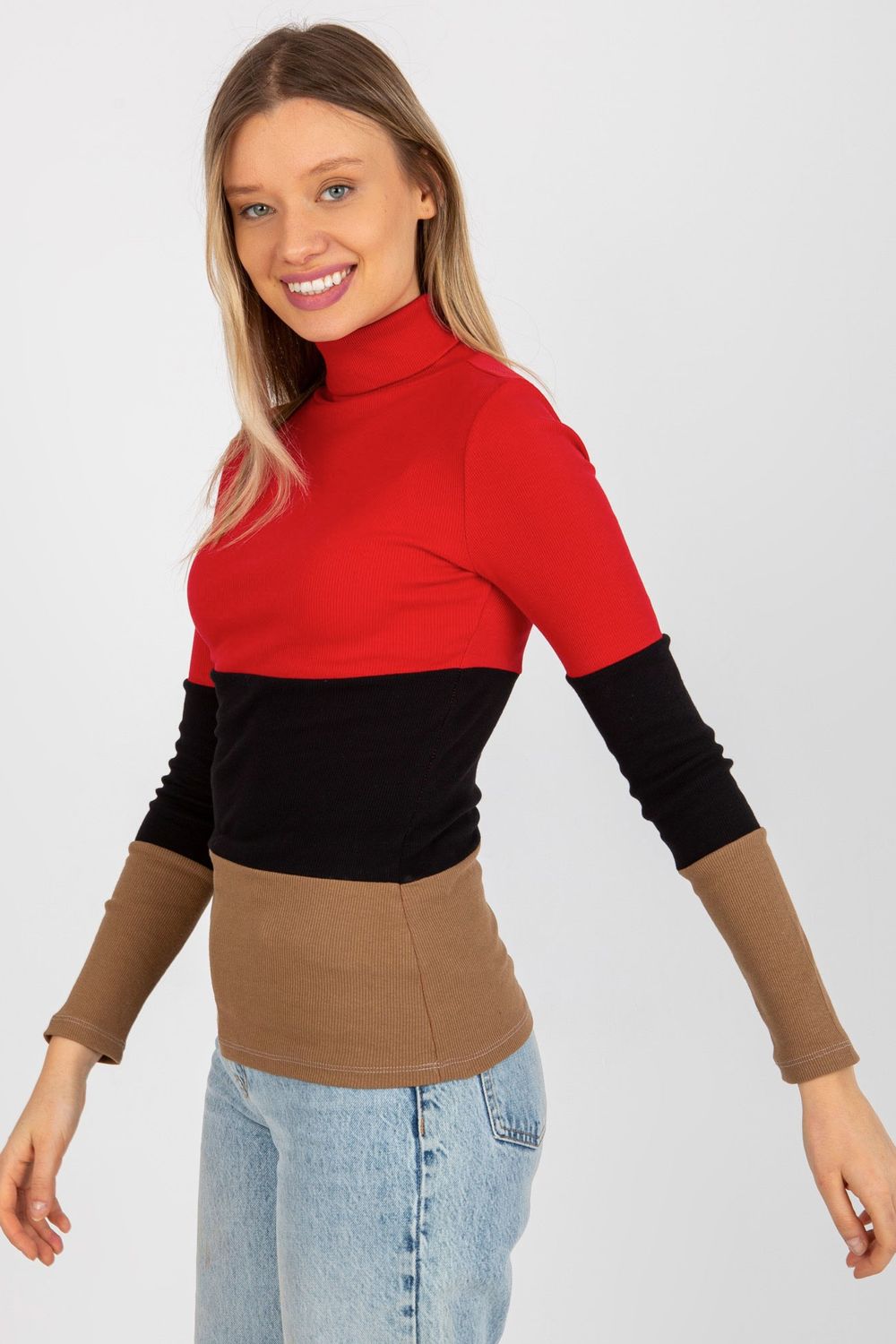 Jersey de cuello alto modelo 176800 Relevance