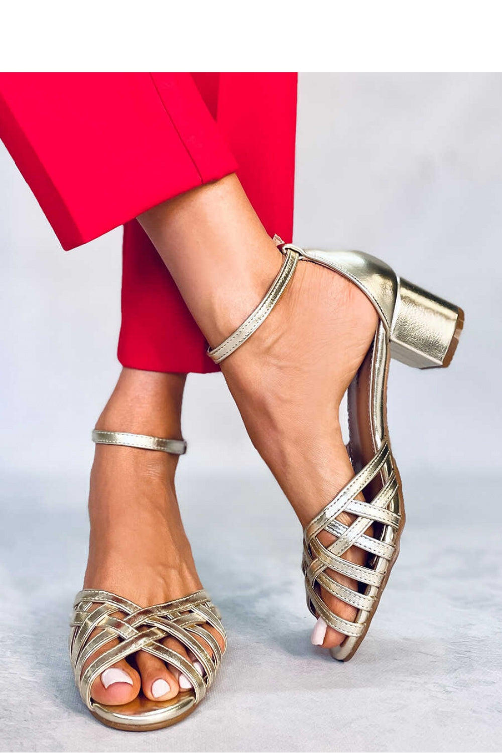 Sandalias tacón modelo 177337 Inello