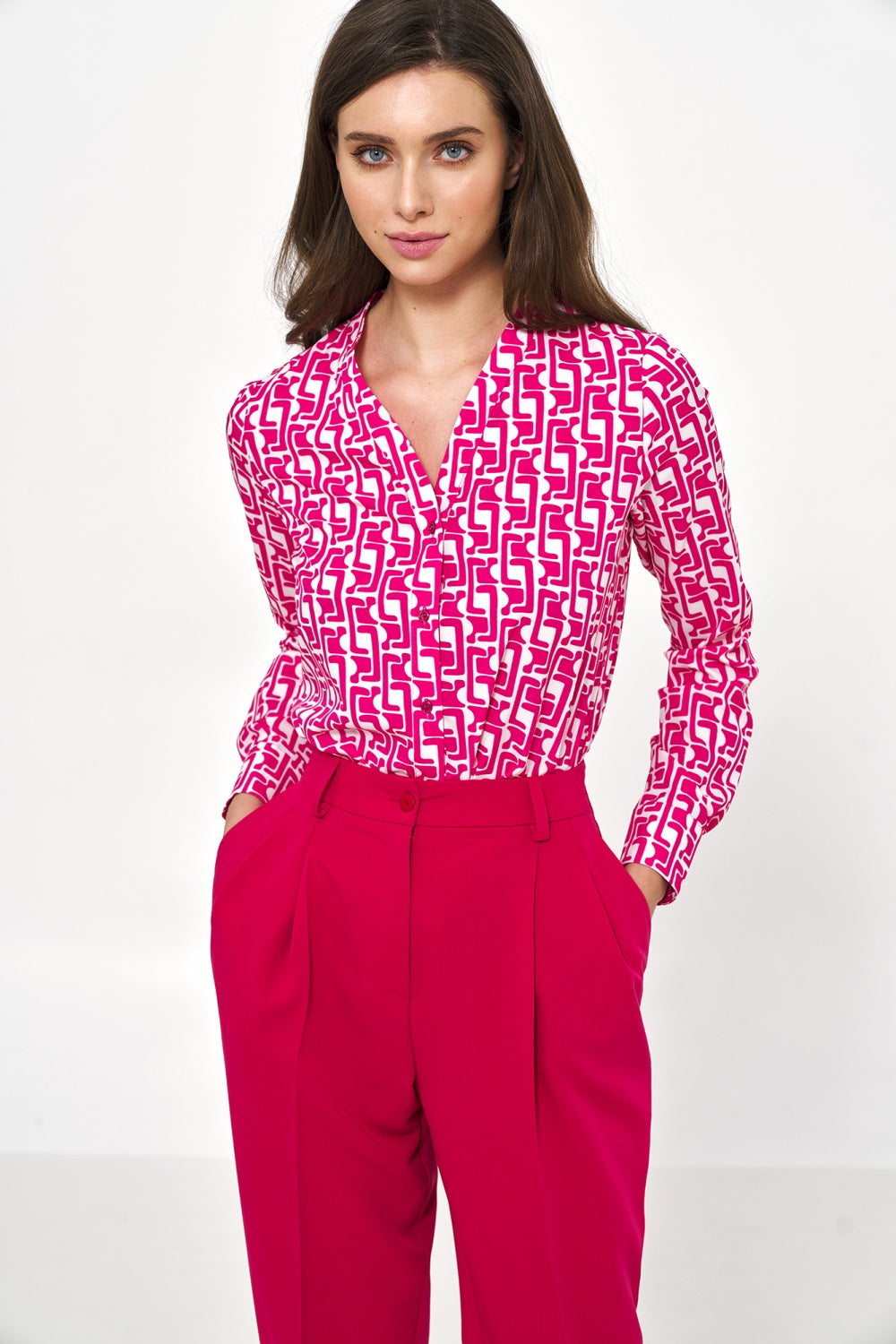 Camisa de manga larga modelo 178009 Nife