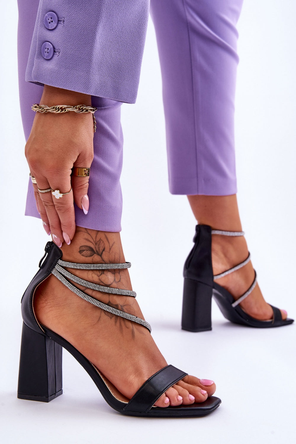 Sandalias tacón modelo 178019 Step in style