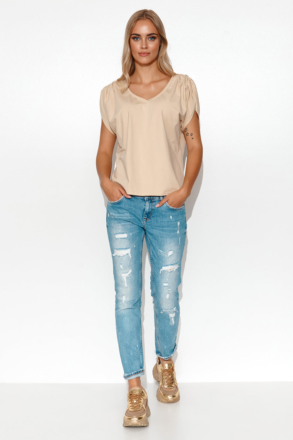 Blusa modelo 178321 Makadamia