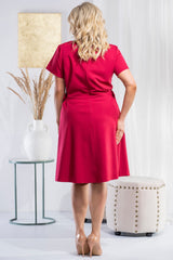 Vestido talla grande modelo 178532 Karko