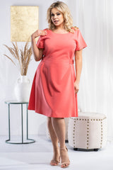 Vestido talla grande modelo 178533 Karko