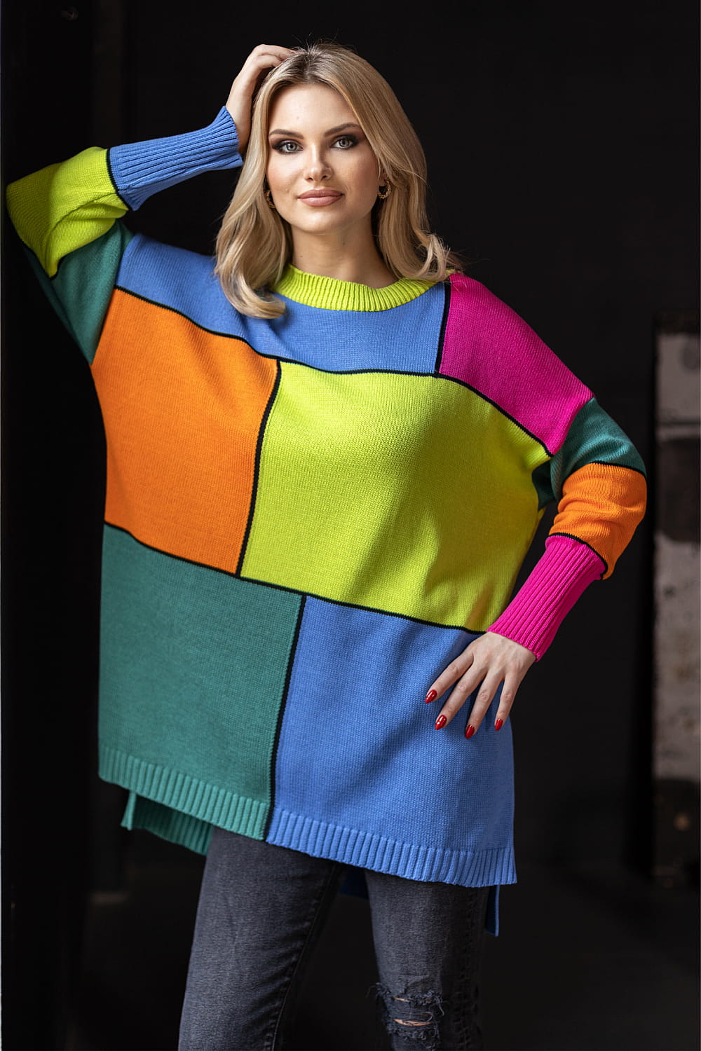 Jersey de Punto largo modelo 178653 PeeKaBoo